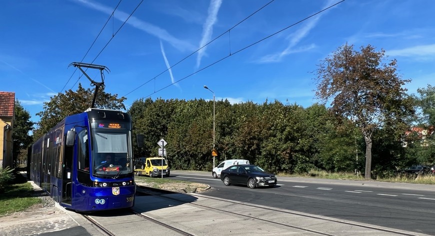 Skrzyżowanie ulic Kosmonautów i Złotnickiej sa jest gotowe