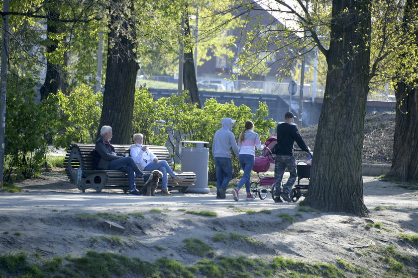 Można za to spacerować po parkach