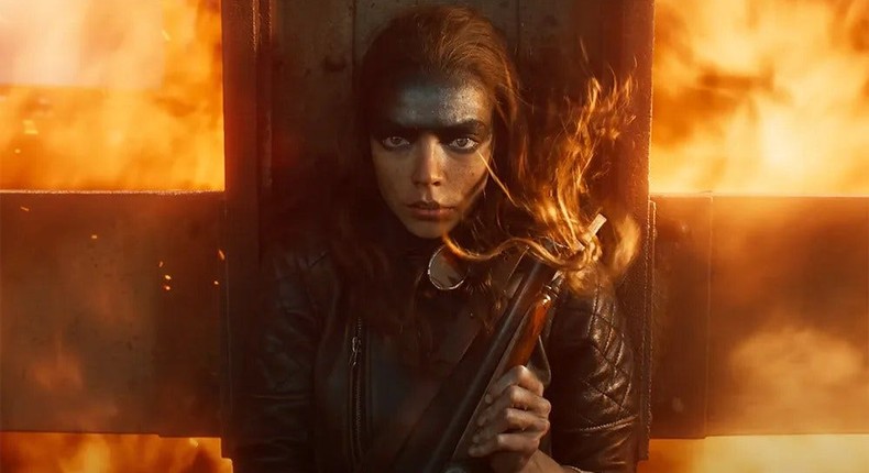 Anya Taylor-Joy in Furiosa.Warner Bros.