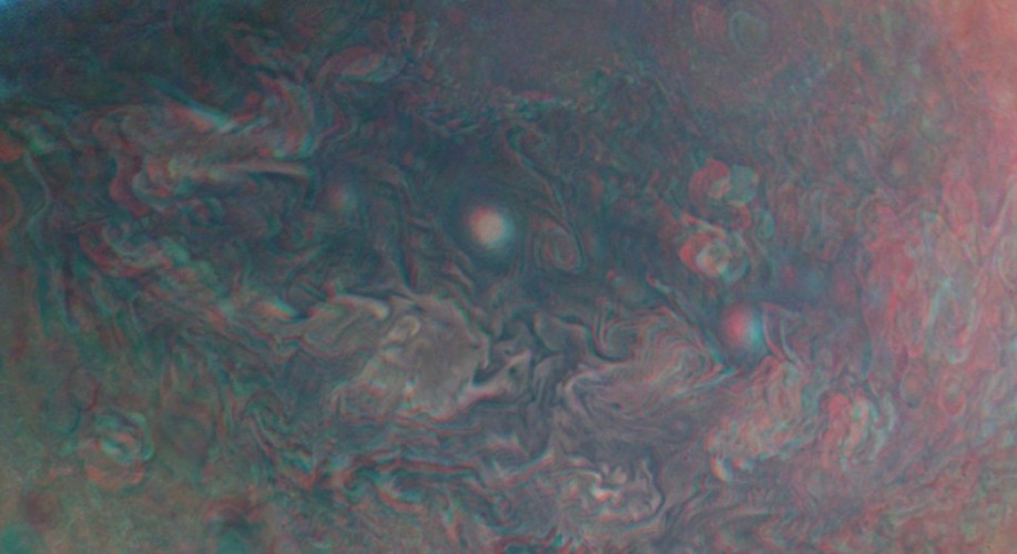 Chmury nad Jowiszem Jowisz / Fot. NASA / SwRI / MSSS / Kevin Baird