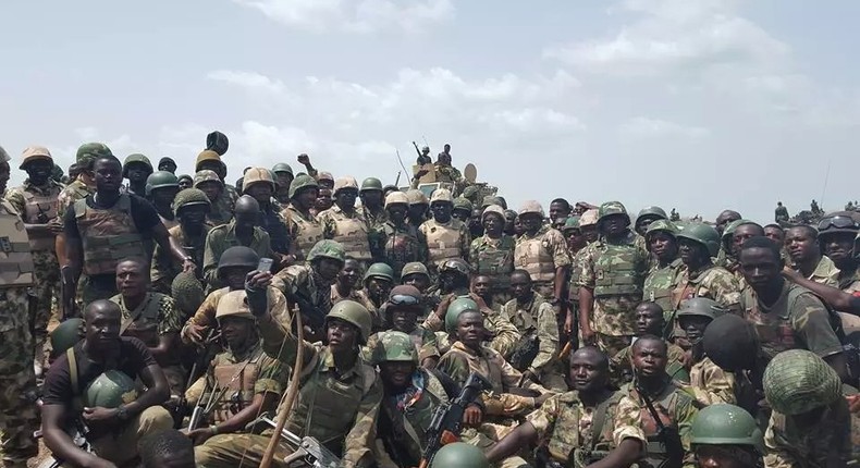 Nigerian soldiers