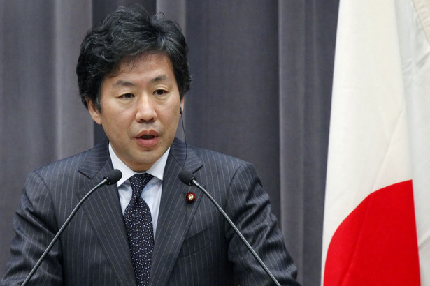 Jun Azumi, japoński minister finansów.