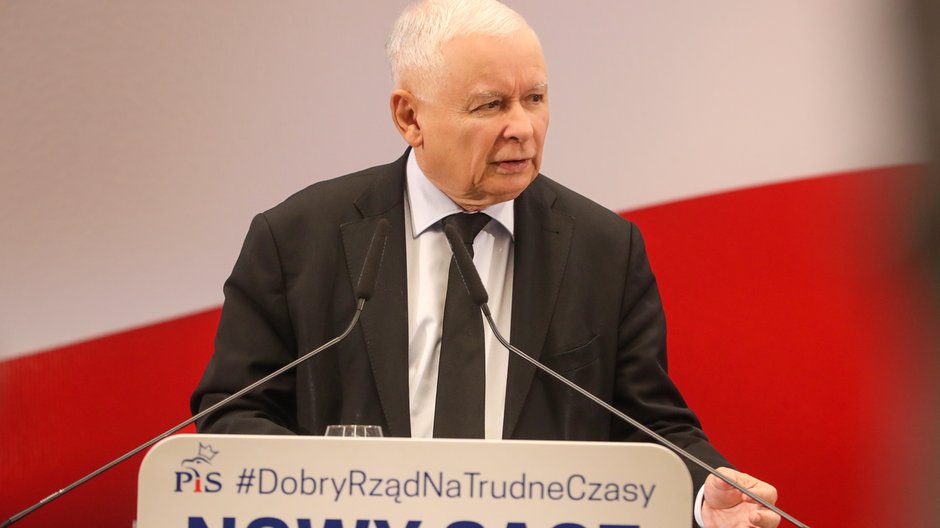 Jarosław Kaczyński w Nowym Sączu