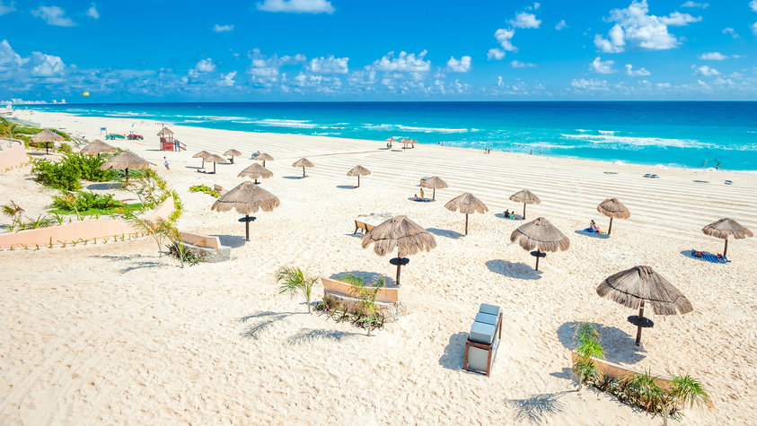 Plaża w Cancun