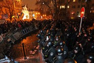 Ukraina demonstracje protesty Kijów