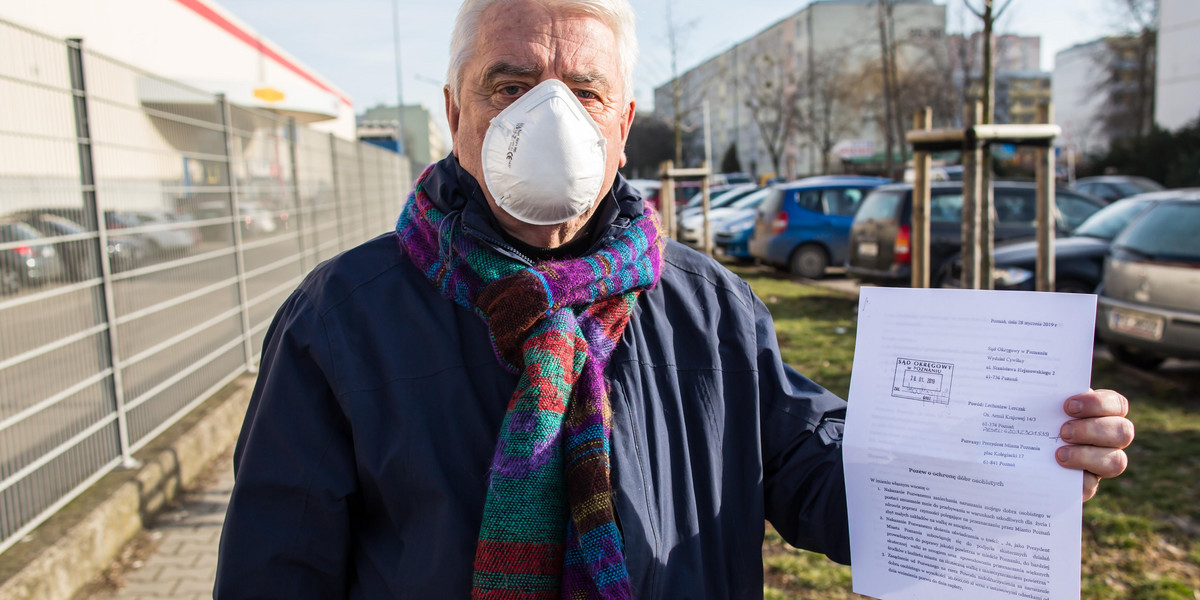 Pozew za smog w mieście