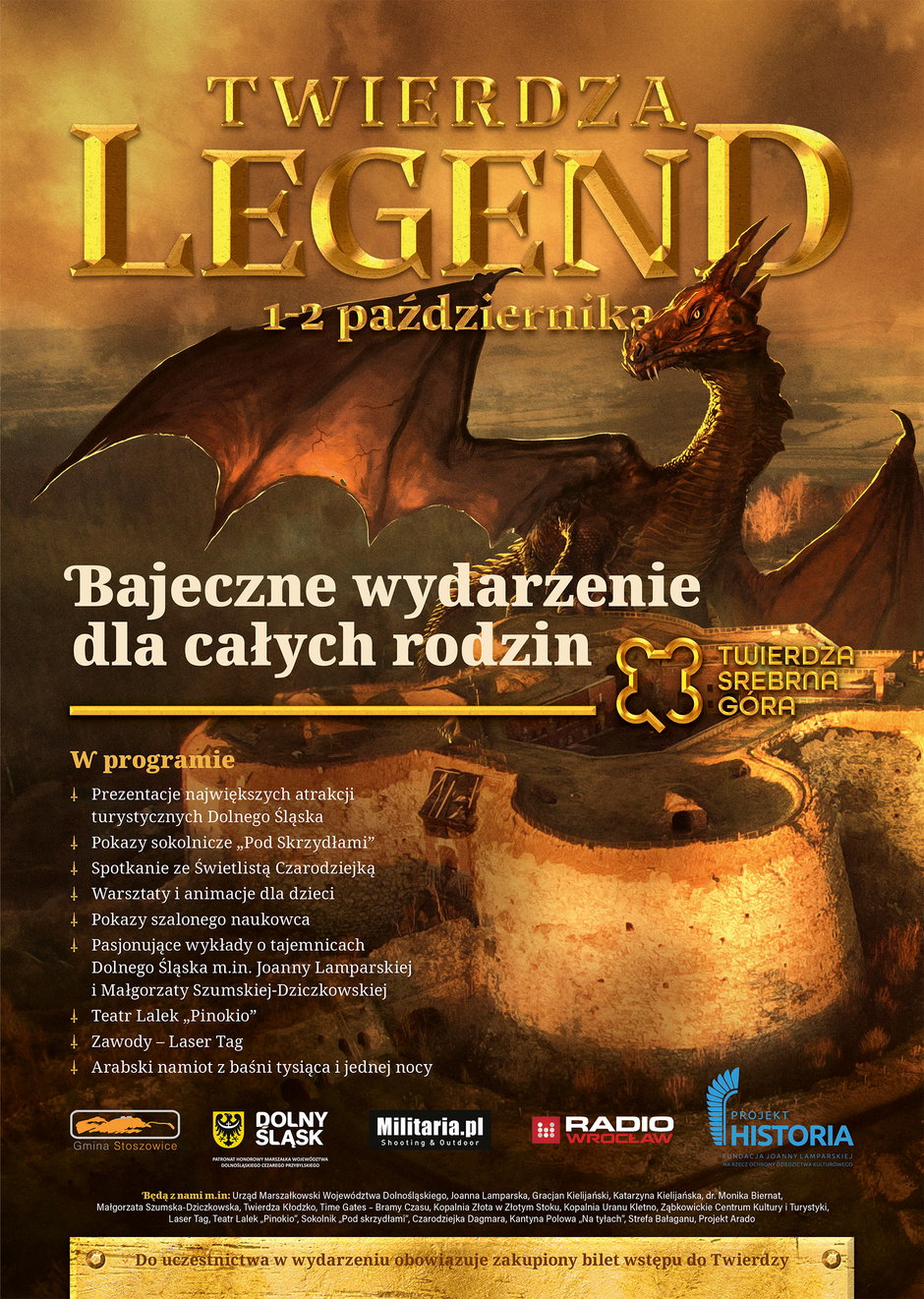 Twierdza Legend – Twierdza Srebrna Góra 1-2.10.2022