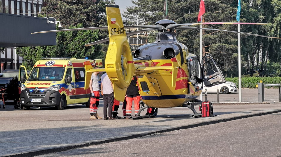 Wypadek w kopalni Pniówek. 43-latek trafił do szpitala