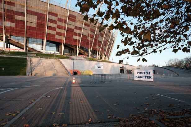 Szpital tymczasowy na PGE Stadionie Narodowym