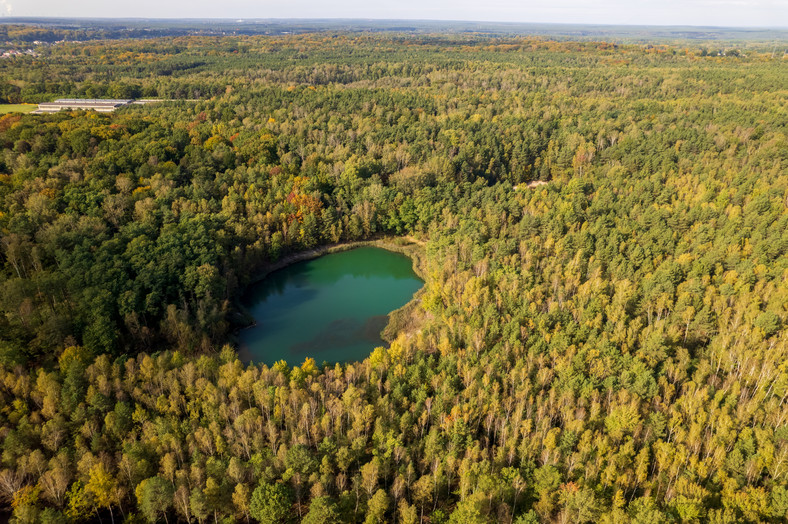 Widok na geopark