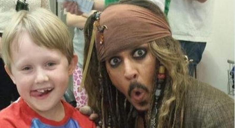 Johnny Depp makes surprised visit at Queensland hospital