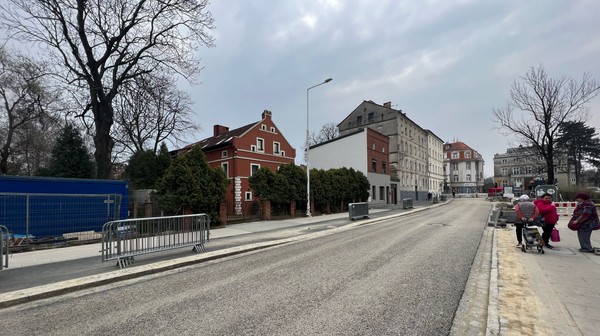 Na ulicy Dolnobrzeskiej remont dobiega końca