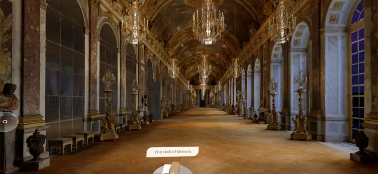 Google stworzyło wirtualną wycieczkę po pałacu wersalskim