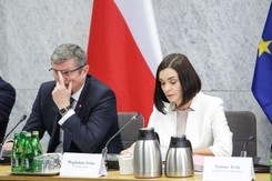 Spięcie w programie Moniki Olejnik. 'Bo się pan spoci niepotrzebnie'