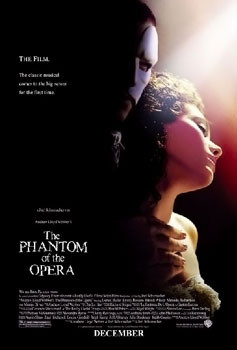 Plakat filmu "Upiór z opery" z 2004 r.