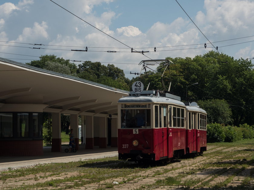 zabytkowy tramwaj, Łódź, 