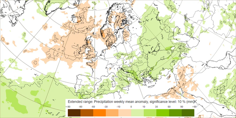 Głównie w południowej i wschodniej Polsce możemy też liczyć na częstsze opady