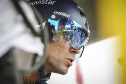 Alejandro Valverde już po operacji złamanego obojczyka