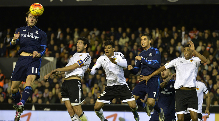 Bale fejesgólja végül nem ért győzelmet / Fotó: AFP