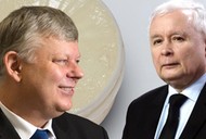 Marek Suski i Jarosław Kaczyński