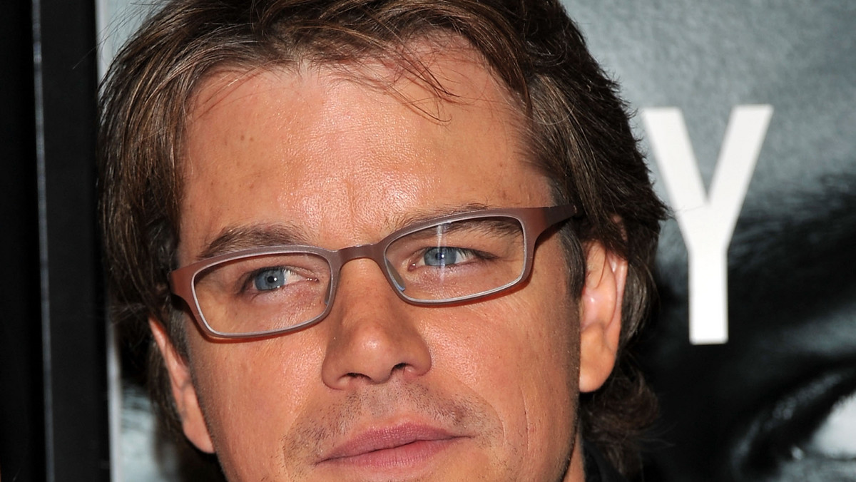 Matt Damon nie potrafi powstrzymać łez podczas oglądania filmu "Jerry Maguire".