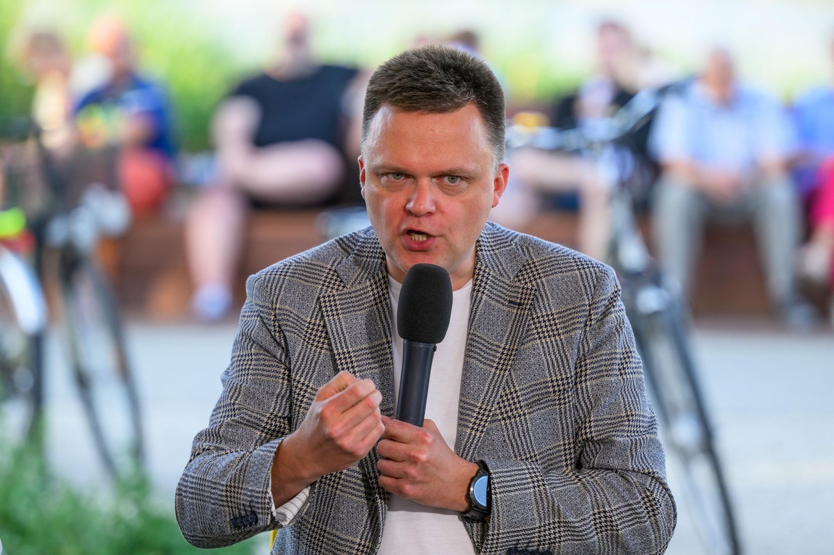 Lider Polski 2050 Szymon Hołownia
