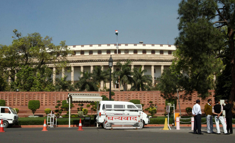 New Delhi - siedziba indyjskiego parlamentu. Fot. Bloomberg