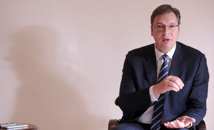 Vučić: Napravili smo čvrst, stabilan temelj. Nalazimo se iznad te prve ploče i počeli smo da zidamo