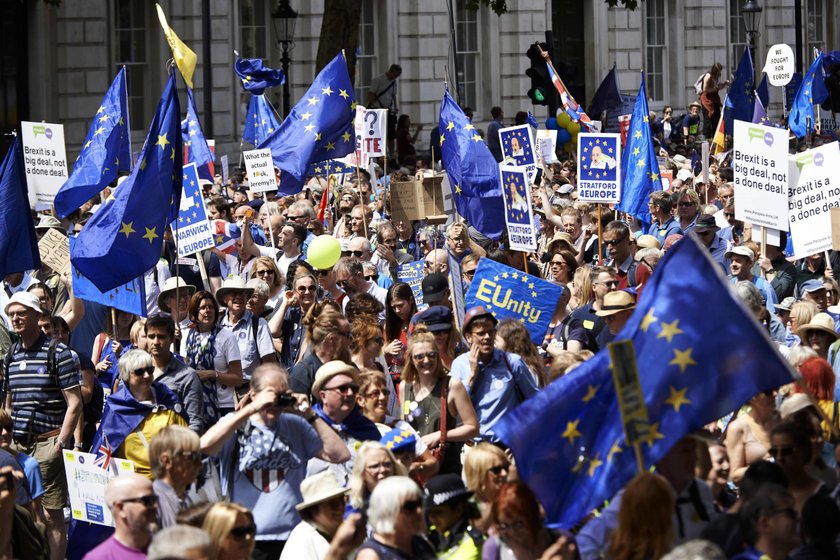 Brytyjczycy nie chcą Brexitu. Ogromna manifestacja w Londynie