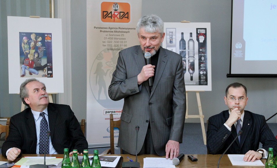 WARSZAWA SEJM ALKOHOL KONFERENCJA