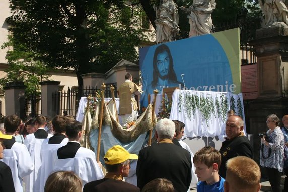 Procesja Bożego Ciała w Krakowie