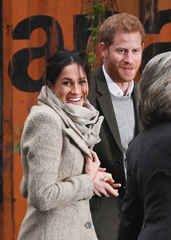 Książę Harry i Meghan Markle w Brixton