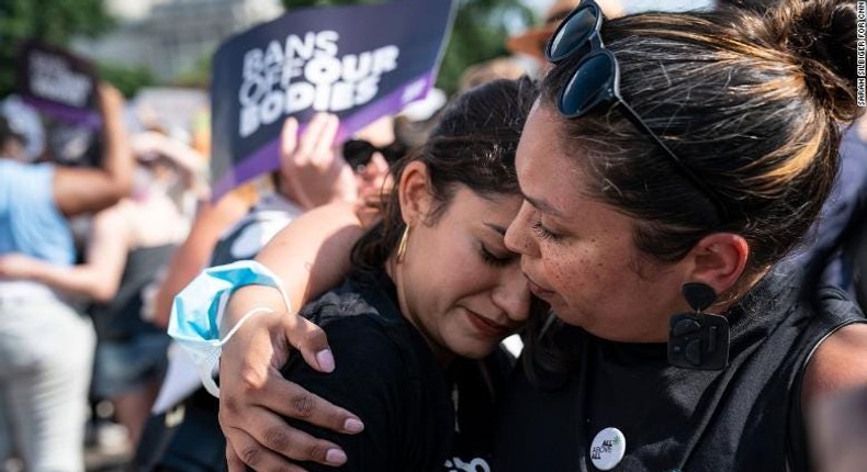 Protests spring up across the US as citizens react to the Supreme Court's decision to overturn Roe v. Wade