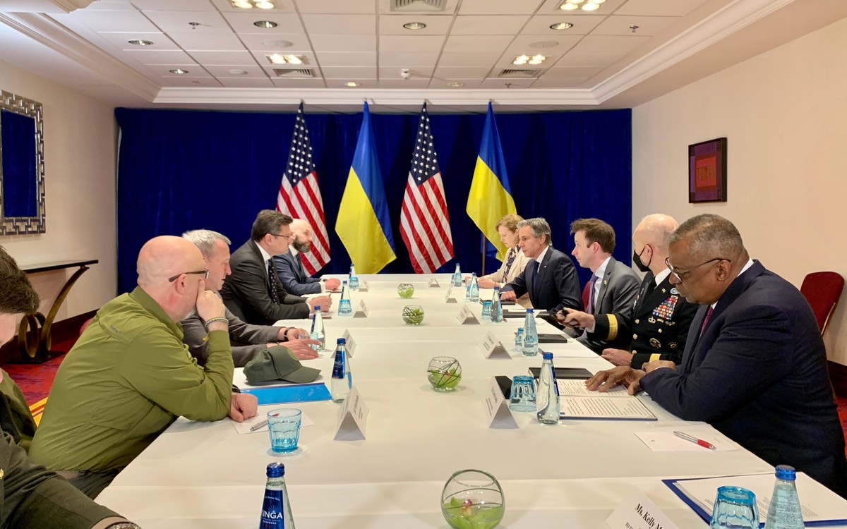 Spotkanie ministrów obrony i spraw zagranicznych USA i Ukrainy