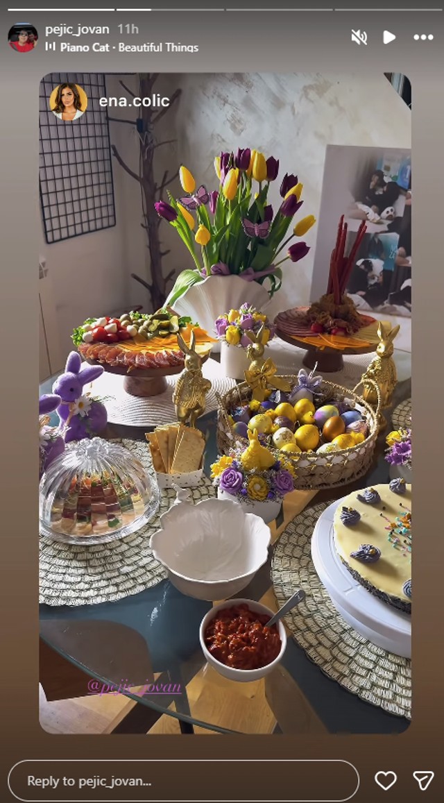 Ena i Peja slave Uskrs 