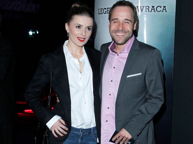 Halinka Mlynkowa i Łukasz Nowicki