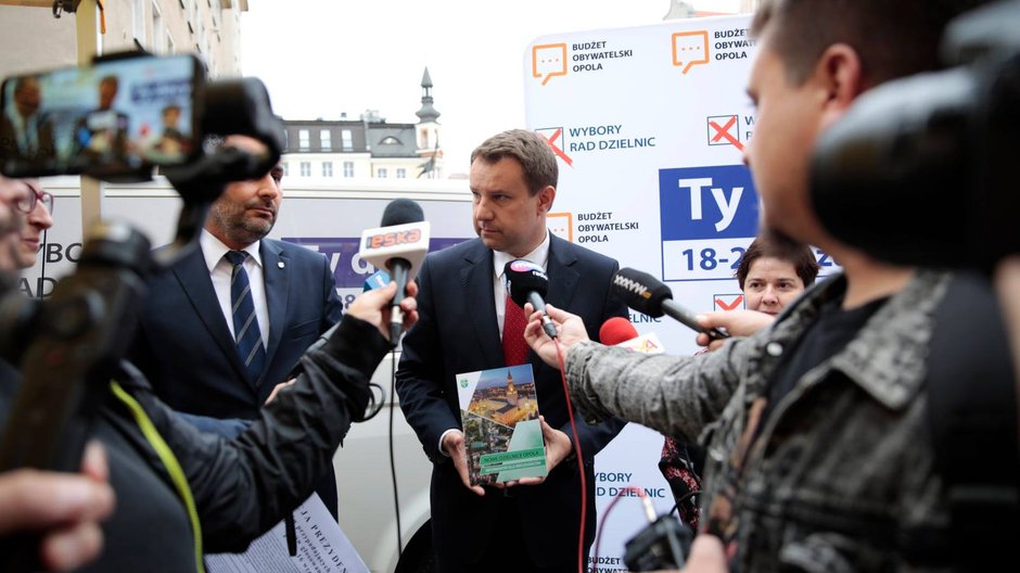 Prezydent Opola Arkadiusz Wiśniewski