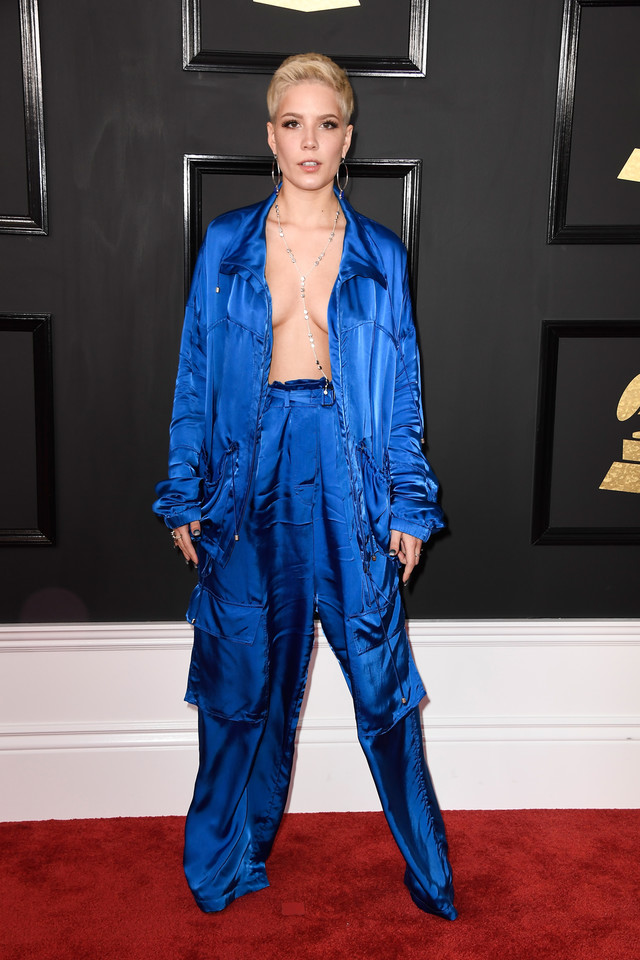 Halsey na rozdaniu Grammy 2017