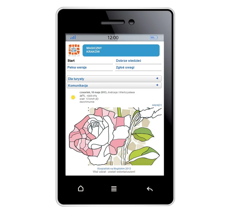 Wśród mobilnych stron miejskich serwis Krakowa okazał się najlepszy.