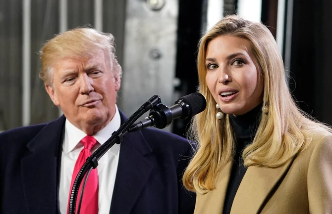 Donald i Ivanka Tramp
