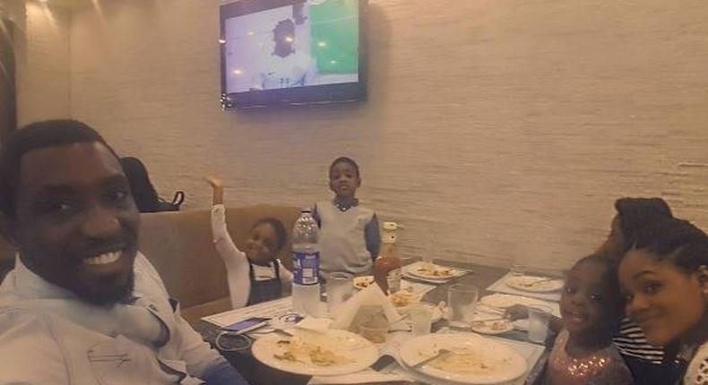 Timi Dakolo and family