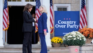 As Vice President Kamala Harris enters the home stretch, her campaign is highlighting Republicans like former Congresswoman Liz Cheney.Mark Schiefelbein/AP