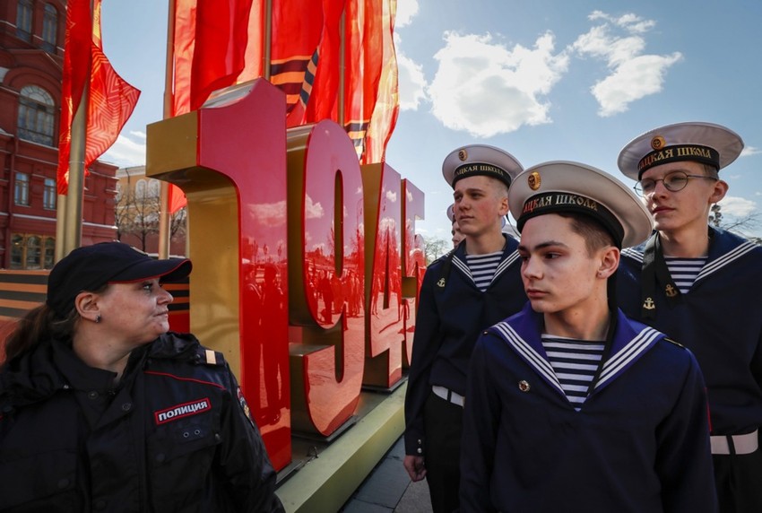 Ruski kadeti u Moskvi u maju 2022.