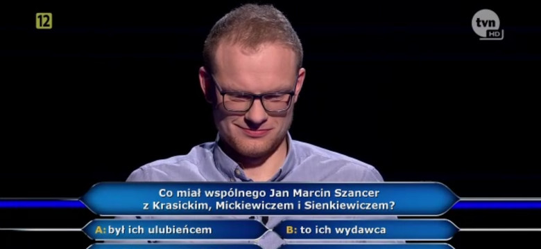 Piotr pokazał grę na najwyższym poziomie. Jak daleko dotarł w "Milionerach"?