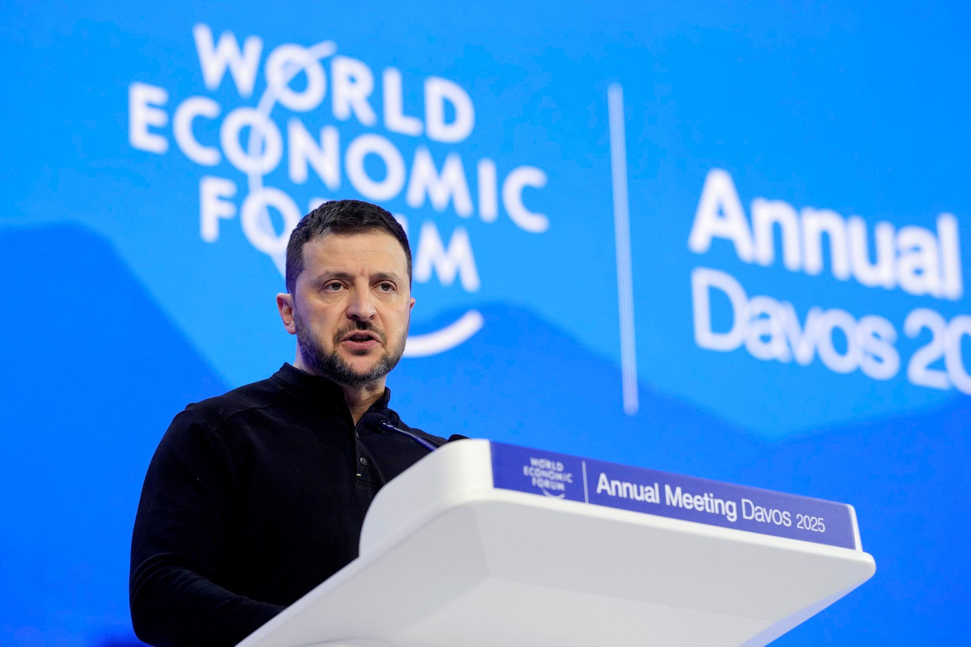 Ukrajinský prezident Volodymyr Zelenskyj.