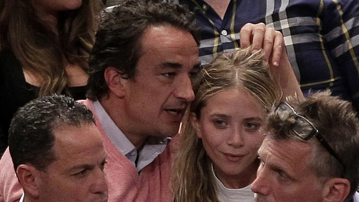 Olivier Sarkozy i Mary-Kate Olsen / fot. Agencja BE&W