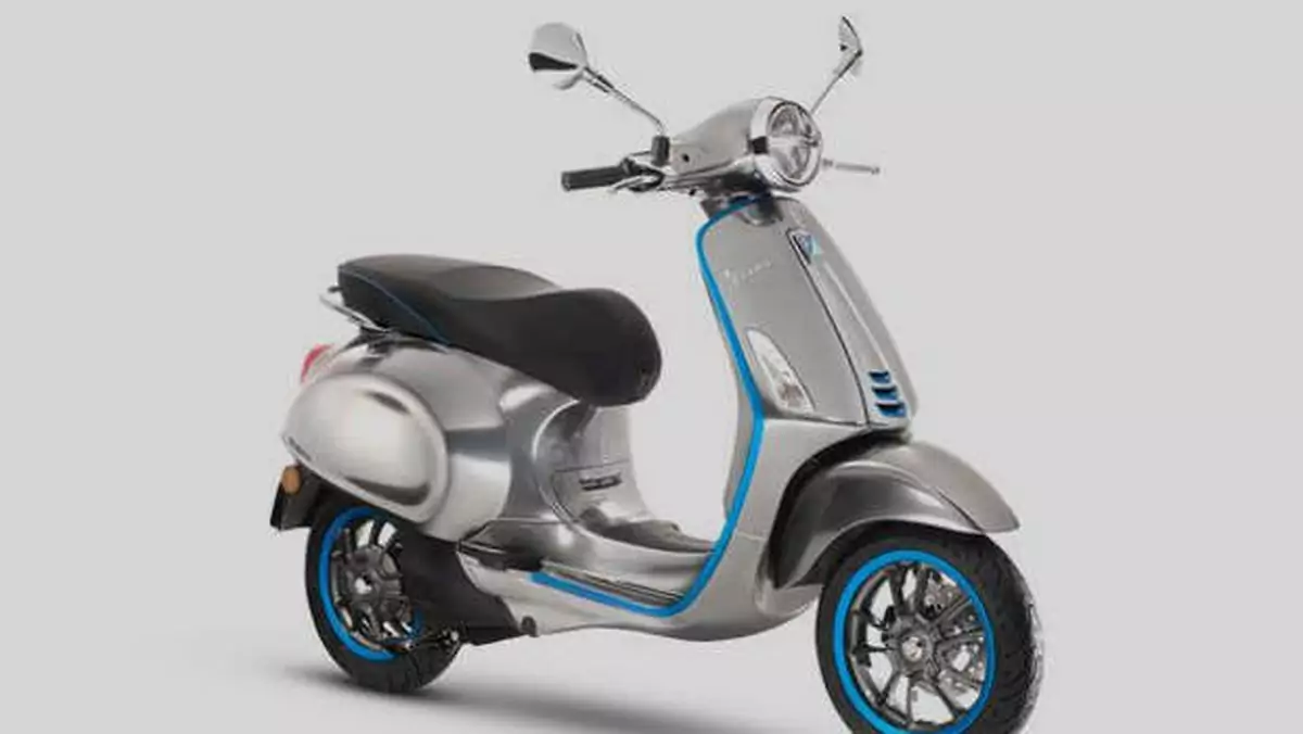 Skuter elektryczny Vespa Elettrica trafi do produkcji już we wrześniu