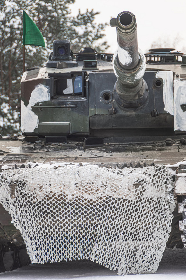 Szkolenie polskich czołgów Leopard