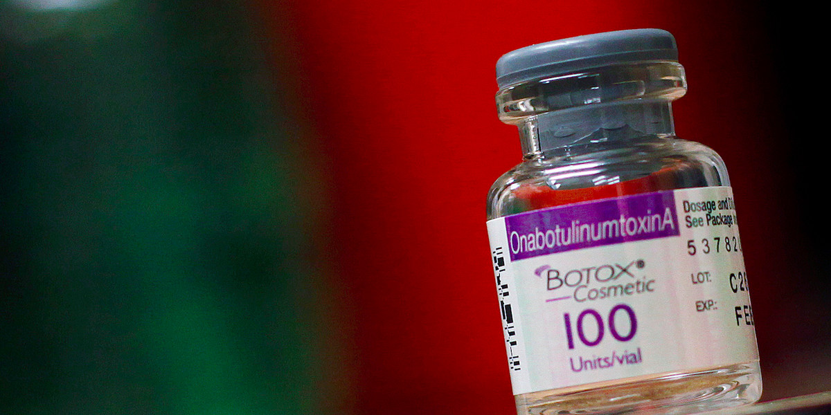 A sample of Botox seen at the Long Island Plastic Surgical Group at the Americana Manhasset luxury shopping destination in Manhasset, New York, in 2010.