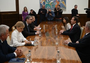 Vučić sa predstavnicima stranke Pokret snaga Srbije - BK